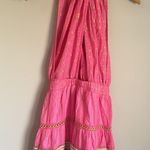 Ramy Brook Women Freyja Lurex Coverup Mini Dress Pink Lurex Small Photo 2