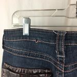 True Religion Ricky Pleather Jewel Embellished Straight Leg Jeans 29 Photo 5