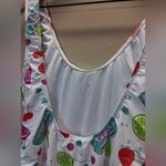 NWOT TRULY White Fruit Print One Piece Swimsuit Size L Photo 12