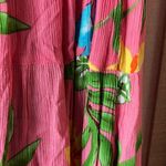 Cathy Daniels  Pink Skirt with Blue and Green Floral Design large Photo 11