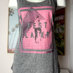 Old Navy Active Heather Gray Pink “Rest Later” Graphic Workout Tank Top Size XL Photo 0