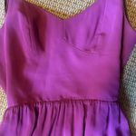 Joanna August Ceremony large fitted bodice sash full skirt bridesmaid open back Photo 2