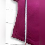 Lululemon Hold Tight Short Sleeve Shirt Magenta Purple Size 6 Small / Medium Photo 6
