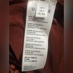 Urban Renewal Elegant Velvet Orange / brown  Dress Photo 2