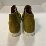 Aerosoles Zia Olive Green Suede Wedge Sneakers Sz 10.5 NWOT/ No Box Photo 5