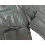 LORD & TAYLOR Women Green Straight Soft Genuine 100% Leather Pants VTG Sz 16 Black Photo 5