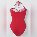 Matilda Jane  Women’s‎ Swimsuit Red One Piece Bathing Suit Size Med Photo 6