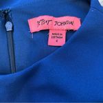 Betsey Johnson Cobalt Blue Sleeveless Fit & Flare Party Cocktail Dress 4 Photo 4