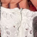 SUNDRESS MARGHERITA White Eyelet Tassels Mini Dress M Size M Photo 10