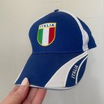Italia Blue Baseball Hat Ball Cap Adjustable Italy Flag 58 Photo 0