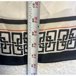 Chico's NEW  Large 41" Square Magnolia Floral White Black Border Scarf‎ One Size Photo 4