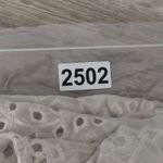 John Mark Shirt Womens Medium Cream Ivory‎ Eyelet Lace Fairy Bohemin Peasant Photo 8