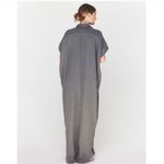 Acacia Swimwear Olive Green Oahu Oversized Dress Coverup Women's Large Yellow Photo 1