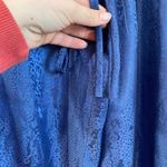 Natori Women's Blue Snake Print Drawstring Waist PJ Pants Size Large Photo 9