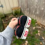 Vans Old Skool Flame Sneaker Size 3.5 men’s 5 womans black red yellow skater Photo 7