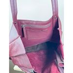 Sanctuary NWT  BleekerTote Handbag Purse Plum Brandy Leather Tassel MSRP $198 Photo 5