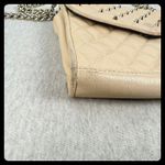 Rebecca Minkoff  Leather Studded Quilted Shoulder Bag Affair Tan‎ Chain Strap Photo 2
