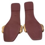 Cfxxy Square Toe Mule Sandal Braided Tan Size 39 (8) Photo 4