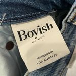 Boyish The Dempsey High-Rise Straight Jeans in Claire’s Knee Women’s Sz 24 Photo 7