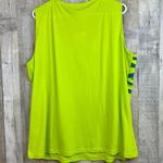 Coline Size 3XL Lime Green with Multicolored Designs Tank Top New With T… Photo 1