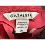 Athleta  Brooklyn Ankle Pants Women's Size 20 Pink Casual Stretch Career‎ Photo 4