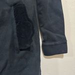 Bailey44  Black Cape Jacket size 4 with velvet accents Photo 3