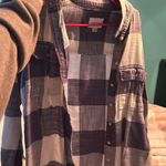 American Eagle blue and white flannel Photo 0