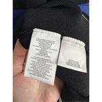 Anne Klein Ann Klein Midi Dress Womens Medium Colorblock A-line Black/Blue Short Sleeve Photo 6