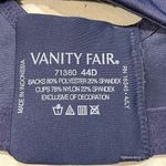 Vanity Fair NEW Navy Blue Full Figure Wireless Bea size 44D Style 71380 Photo 8