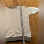 Lisa Todd Waffle Knit Cotton Long Sleeve White Size XS Photo 4