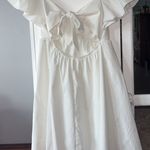 SheIn  Frenchy Tie Backless Butterfly Sleeve Solid Dress Photo 3