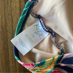 Kona Sol  Tropical One Piece Corset Back Swimsuit size XL Photo 4