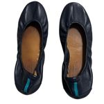 Tieks  Leather Ballet Flats Women's Size 9 Navy Blue Shoes Comfort Photo 2