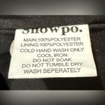 New Showpo. Can I Be Your Honey Black Ruched Plunge Balloon Sleeve Mini Dress 4‎ Photo 8