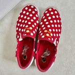Adidas X Disney Minnie Mouse Court Rallye Slip-On Red Polka Dots Women’s Size 7.5 Photo 3