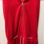 Juicy Couture Juicy by  Rugby Zip‎ Up Hooded Terry Romper Photo 2