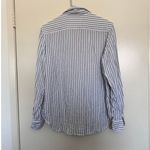 Frank & Eileen 100% Italian Modal Eileen Striped Button Down Size XS White Photo 1