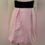 BCBGMAXAZRIA Pleated Bubblegum Pink Dress Sz 0 Empire Waist Pleated. Fully Lined Photo 3