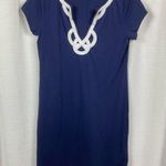 Lilly Pulitzer  Navy Blue Brewster T-Shirt Dress Sz.S NWT Photo 5
