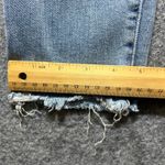 Levi's  721 High Rise Skinny Jeans Distressed Ripped Light‎ Wash Size 30 Raw Hem Photo 3