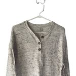 Urban Outfitters ‎ Women's Size Small Waffle Knit White Gray Sweater Photo 1