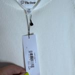 NWT The Drop Women's Yasmin‎ Rib Midi Sweater Tank Dress, Ivory Photo 5