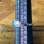 Sleeping Beauty Turquoise Sterling Silver Ring Size 9 Photo 7