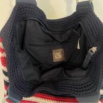 The Sak  Cambria Anthem Shoulder Bag Tote Crochet Red White & Blue Photo 5