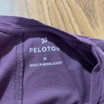 Peloton Studio Scoop Tank Top Purple Logo Athletic Workout Women's Size M Photo 3