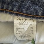 Pepe Jeans Women's Size 30 Bootcut Jeans | Low Rise Stretch Denim Blue Medium Wash Photo 5