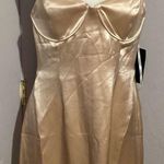 Retrofête Retrofete Cosmo Spaghetti Strap Mini Dress Dusty Peach Photo 2