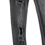 American Eagle  Black Distressed Ripped Skinny Ankle Denim Jeans Women Sz 00 Photo 4