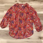 Carolina belle  Montreal Floral Blouse Women’s 1XL XL Photo 0