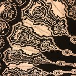 Carol Little Unique Full Circle Skirt Black White Bling Sz 10 Embellished Whimsy Photo 1